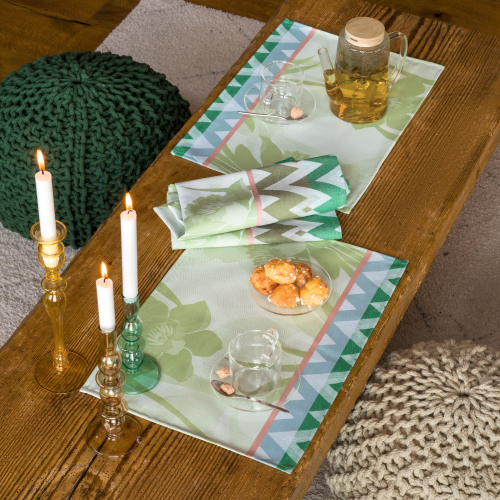 Nappe Jacquard Français fabriqué dans les vosges